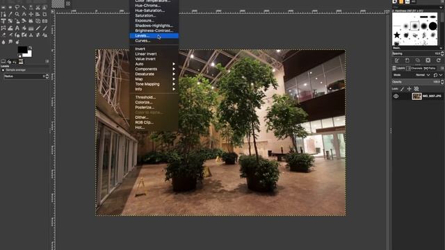 GIMP niveis e salvar JPEG смотреть онлайн