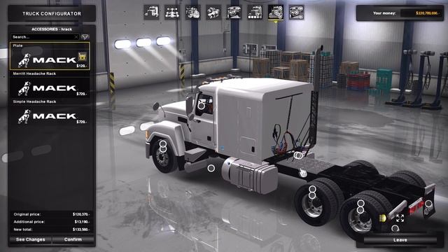 [ATS] Обзор мода Mack CHU Pinnacle смотреть онлайн