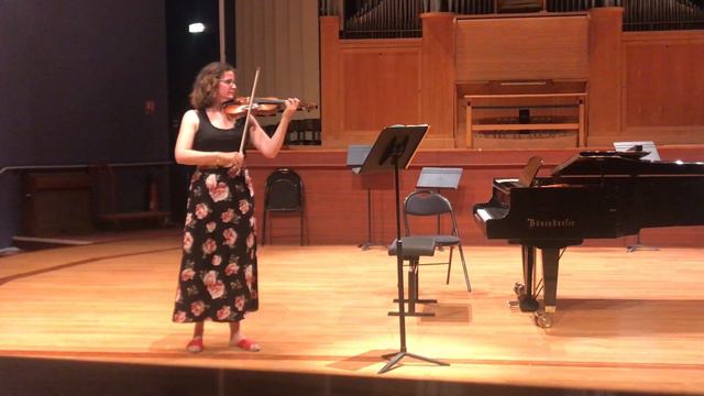 Anais, Telemann Fantaisie for violin solo July 2018 смотреть онлайн