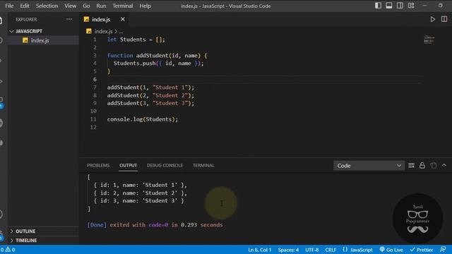 Object Functions in JavaScript | Tutorial in Tamil | Tamil Programmer смотреть онлайн