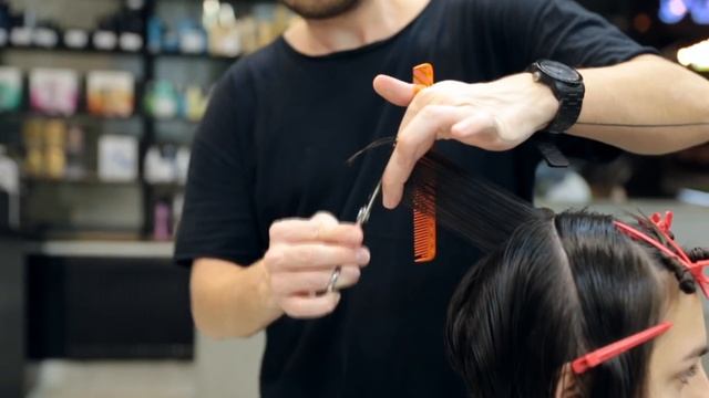 Long To Bob Haircut, How To Cut Bob With Accents