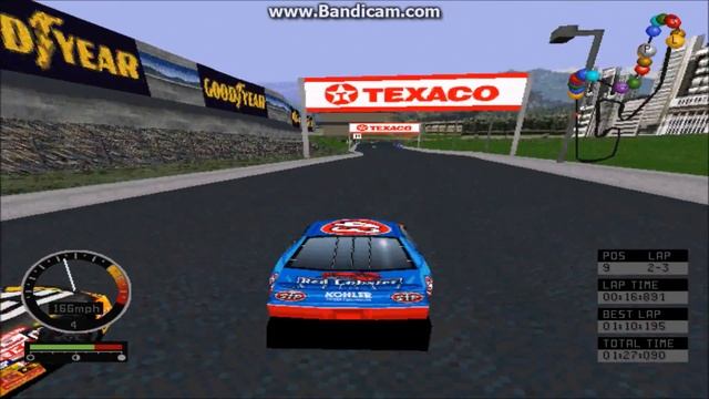 NASCAR Road Racing (PC) Gameplay (John Andretti) (Meibashi Speedway) (3 Laps) смотреть онлайн