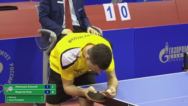 2022 Чемпионат России финал команды мужчины Федотов Ливенцов