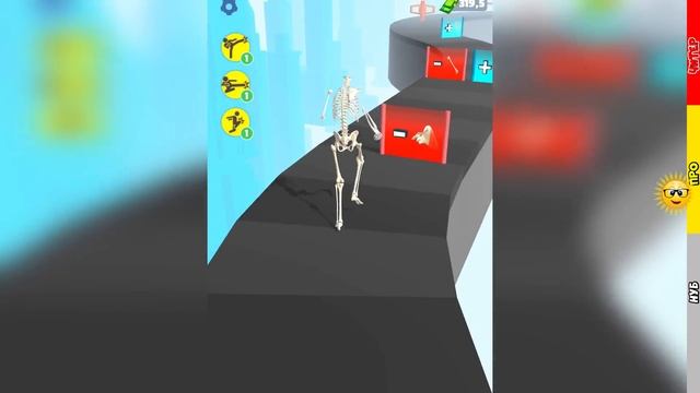 ЭВОЛЮЦИЯ ТЕЛА ЧЕЛОВЕКА ДЛЯ БИТВЫ С РОБОТАМИ МАКСИМАЛЬНЫЙ УРОВЕНЬ! Human Run смотреть онлайн