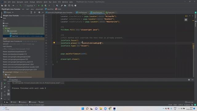#2 Handling inputs | playwright with java | difference b/w fill vs type ? смотреть онлайн
