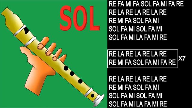 BB music, Baby stop, flauta dulce fácil, tutorial con animación, Kevin Kaarl, easy flute recorder смотреть онлайн