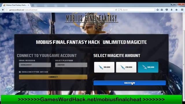 Mobius Final Fantasy Hack / Glitch (Working) (NO SURVEY) смотреть онлайн