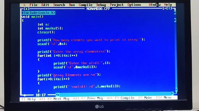 Declaration & Initialization of 1-D Array | One Dimensional Array | Array in c | learn C language смотреть онлайн