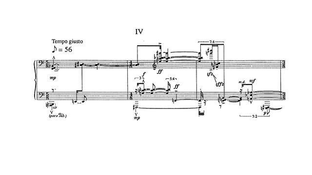 Brian Ferneyhough - 6 Epigrams (1966-1967) [Score-Video] смотреть онлайн