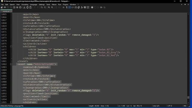 Dayz - Seus Carros desaparecem? Aprenda a corrigir isso. EVENTS.XML смотреть онлайн