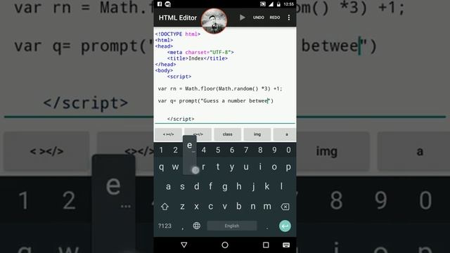 Easy & Simplest random number guessing game with pure JavaScript смотреть онлайн