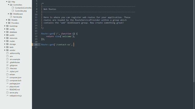 4 How controllers work in laravel in Urdu / Hindi смотреть онлайн