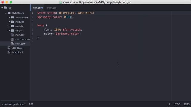 Sass Tutorial for Beginners - Learn SCSS - Sass Crash Course - #8 - Variables смотреть онлайн