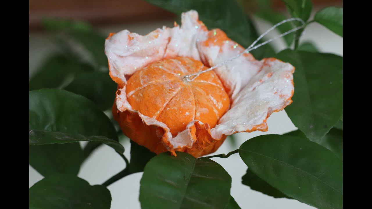 Мастер-класс «Мандарин на елку» смотреть онлайн