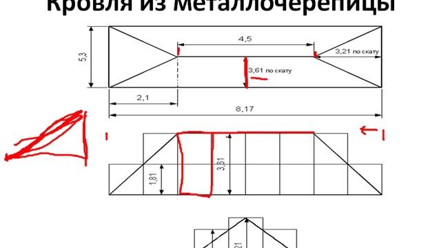 Как сделать кровлю на загородном доме из металлочерепицы. смотреть онлайн