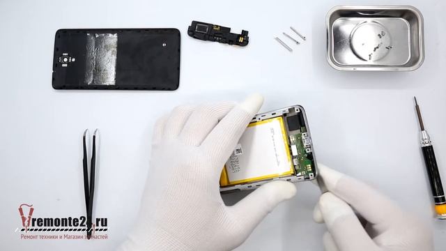 How to disassemble ? Alcatel One Touch IDOL X+ 6043D, Take Apart, Tutorial смотреть онлайн