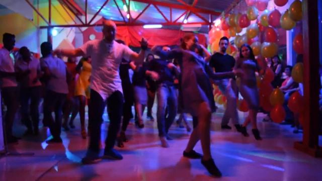 AfroHouse-анимация от СлавАни на Kizomba Awards ЮФО смотреть онлайн