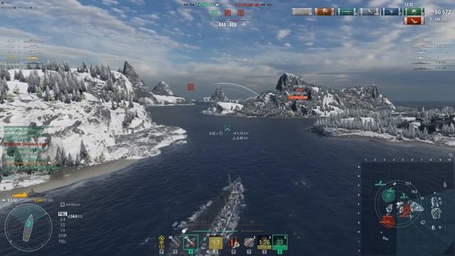 Wows Z52 - Gameplay and Captain Skills - Legendary Upgrade - World of Warships смотреть онлайн
