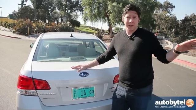 2012 Subaru Legacy Test Drive & Car Review смотреть онлайн