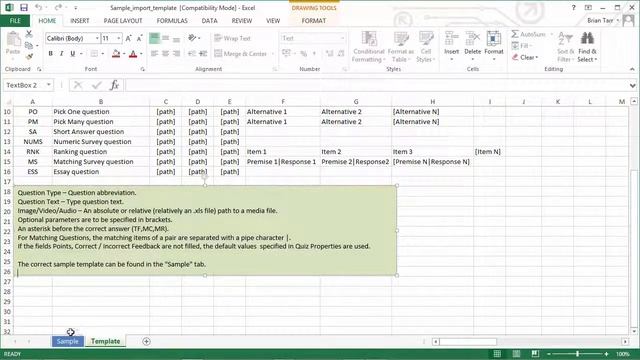 How to Import Questions From an Excel Document смотреть онлайн