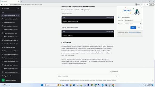 Python Project Create Registration Form Login Form Using Python смотреть онлайн