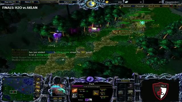 SUMMER SLAM: FINALS: H2O vs AKLAN GAME 1 смотреть онлайн