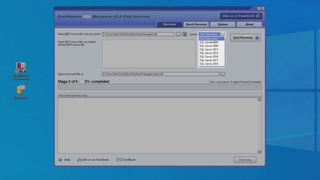 How to Use DataNumen SQL Recovery to Recover Corrupt SQL Server Databases смотреть онлайн