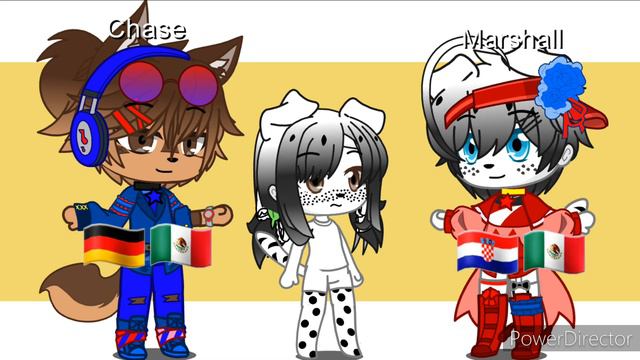 {Gacha Club / Paw Patrol} 🌿 My Genes 🌿 Meme 🌿 Chase X Marshall 🌿 ¶Part 1/3¶