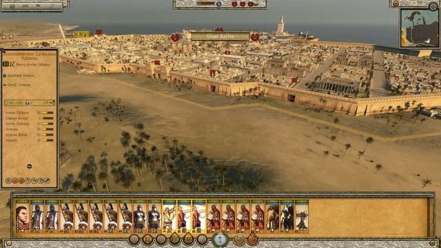 Siege of Alexandria 11 # - Seleucid Empire Ancient Empires Campaign Let's - Total War : Attila смотреть онлайн