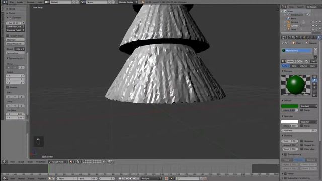 Скульптинг в Low Poly Blender #2 смотреть онлайн