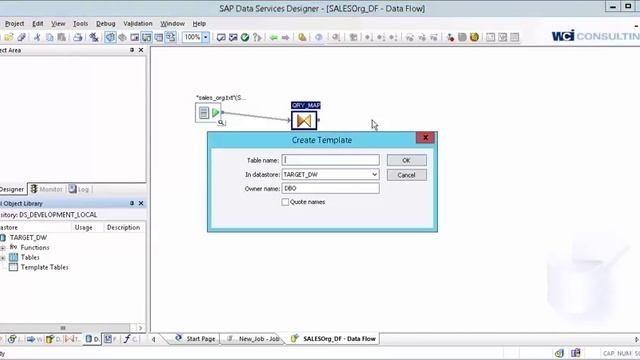 Creating a Job in SAP Data Services смотреть онлайн