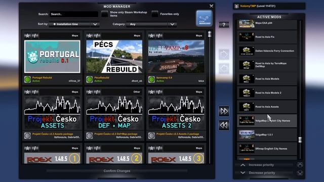 ETS2 1.48.5 Complete Global Map Combo Promods 2.67, EAA 1.48.5, Roext, RTA and many more... смотреть онлайн