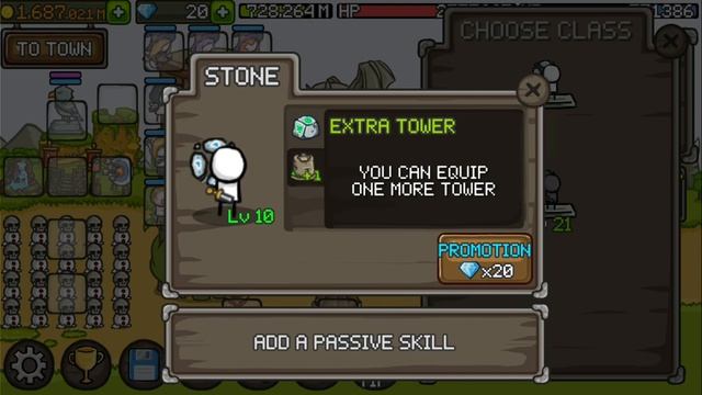Grow Castle New Heroes Dark Skeleton and Stone смотреть онлайн