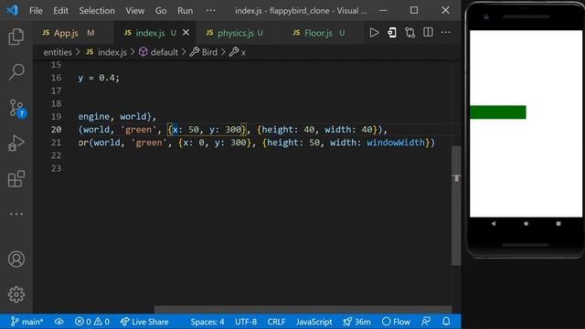 How to Make FLAPPY BIRD with React Native in 1 Hour - Game Development Full Course ? смотреть онлайн