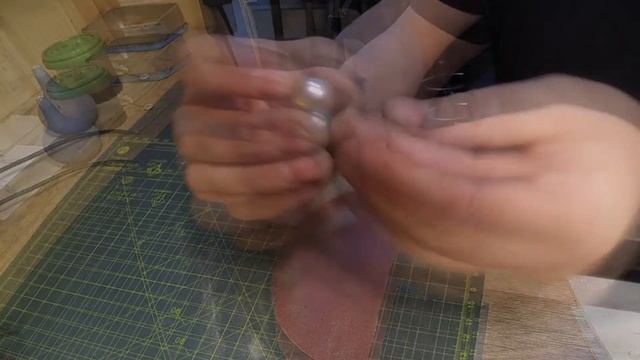 Изготовление кованого серебряного шарика