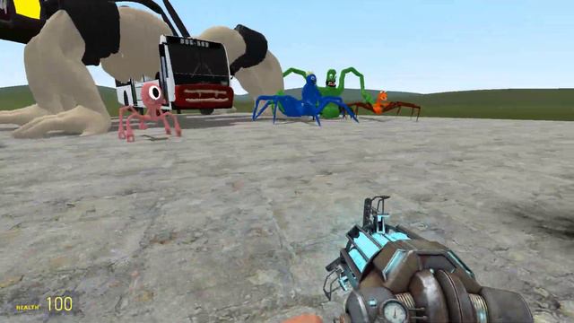 GODZILLA VS MONSTER SPIDER! | In Garry's Mod смотреть онлайн