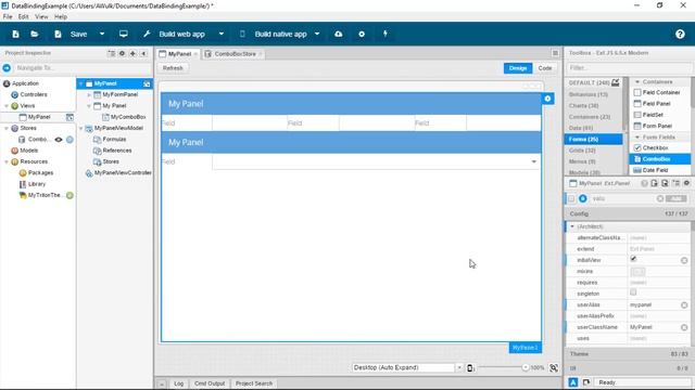 Data Binding com Ext JS смотреть онлайн
