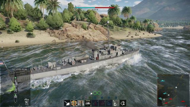Uss Carmi Pc 466 Epic Naval Battles! In War Thunder смотреть онлайн