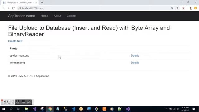 C# Image File Upload to Database (Insert and Read) with Byte Array and BinaryReader смотреть онлайн