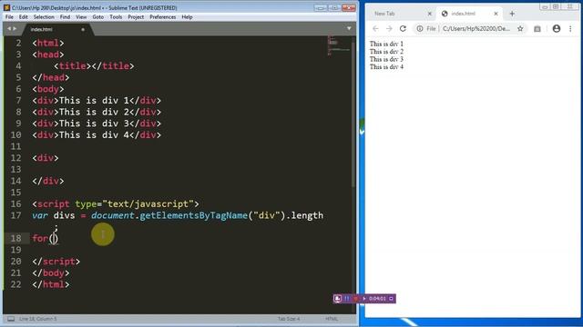 Js Html Tag смотреть онлайн