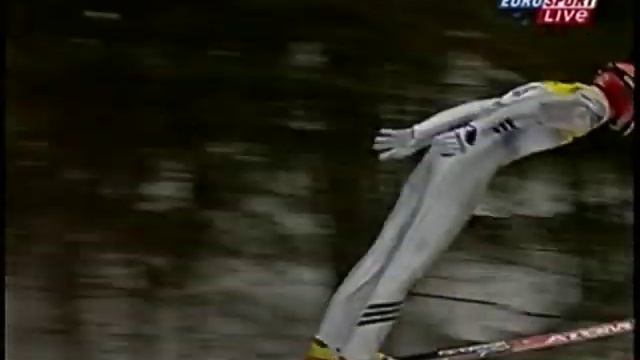 Oberstdorf 2001 - Janne Ahonen 166 m - "Zabiera narty i wynosi się ze skoczni" смотреть онлайн