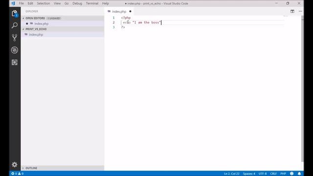 Php Programming(print Vs echo) Tutorial Bangla смотреть онлайн