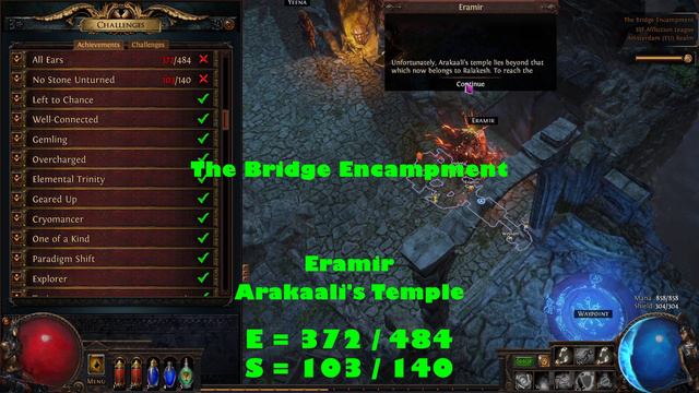 PoE - Part 7/11 - Act 7 - All Ears and No Stone Unturned - Achievement Guide смотреть онлайн
