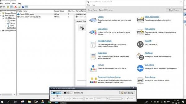 CANON G3411 ,G3400,G2400,G2410 SYSTEM CLEANING