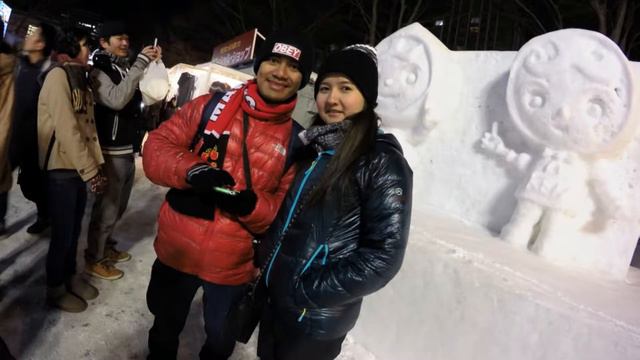 Hokkaido Winter Trip - Day 1 Sapporo Snow Festival
