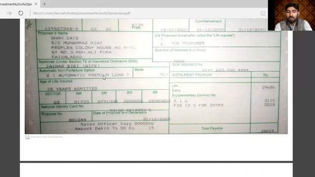 Investment vs Protection ||Understanding of First Premium Year Receipt (FPR) of Life Insurance смотреть онлайн