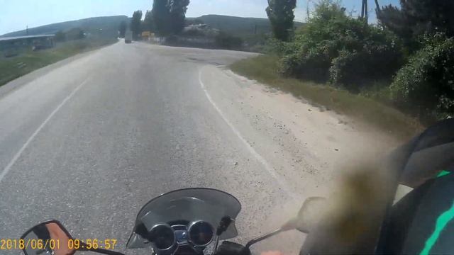 ямаха xj600 и хонда трансальп.трасса таврида. смотреть онлайн