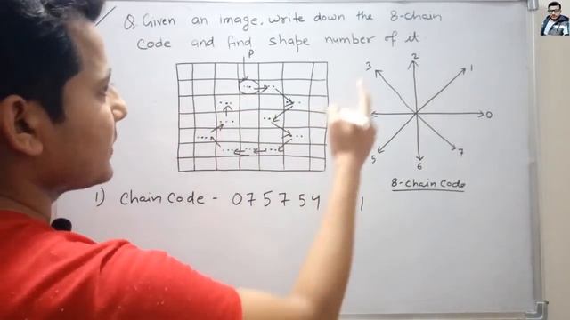 AKTU 2012-13 Question on 8-Chain Code & Shape Number | Digital Image Processing смотреть онлайн
