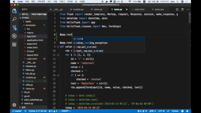 파이썬 웹개발 Flask #3-2 SQL Alchemy (2/2) смотреть онлайн