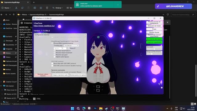 MEJORA TU TRACKING FACIAL USANDO TU WEBCAM | ARKIT  EXPRESSION APP BRIDGE